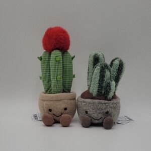 Jellycat Amuseables Moon and Silli Cactus Plush Set